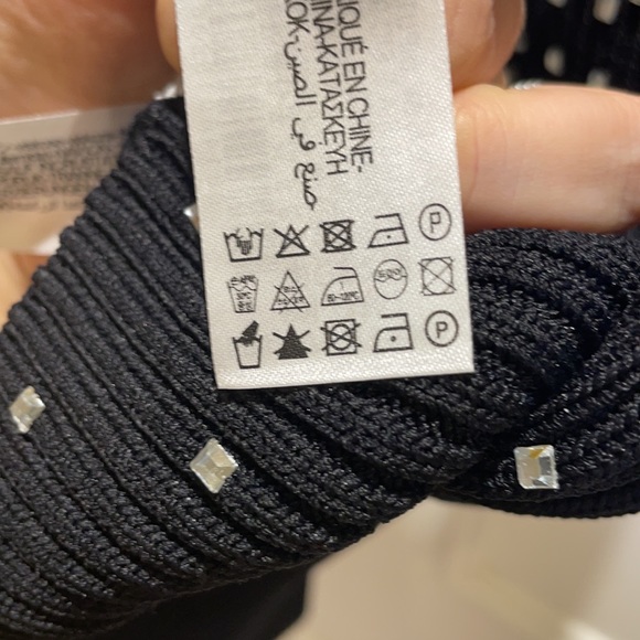 Zara Ribbed Jewel cropped tank top - Picture 3 of 5